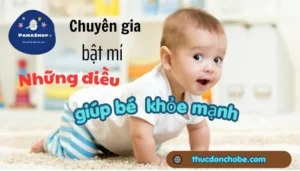 thực đơn ăn dặm cho bé